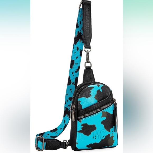 Western Cow print Crossbody Bag - Picture 2 of 7